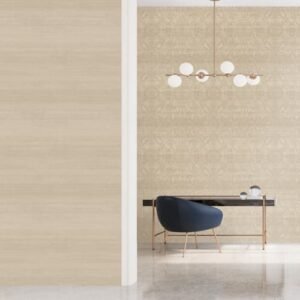 Light Beige-Tan Living Room Wallpaper