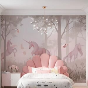 Enchanted Forest Kids Room Wallpaper