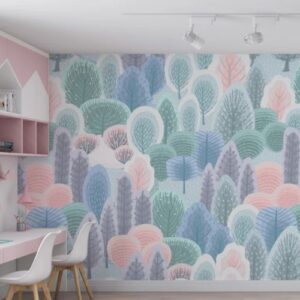 Map Explorer Kids Room Wallpaper