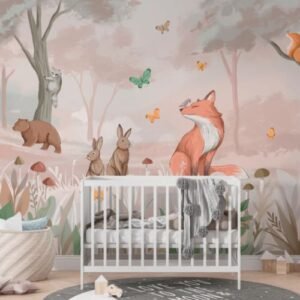 Spring Garden Kids Room Wallpaper
