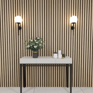 Acoustic Natural Oak Slat Panel