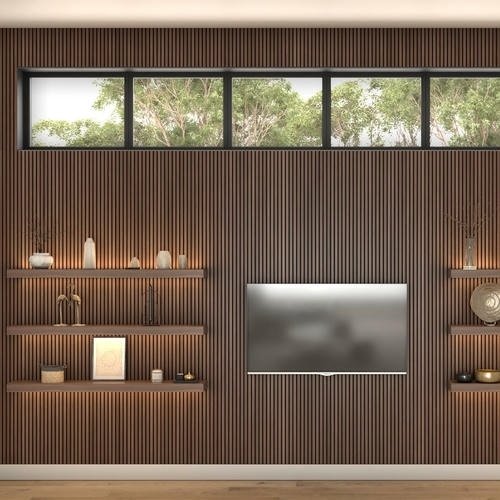 Acoustic Wood Slat Wall Panels