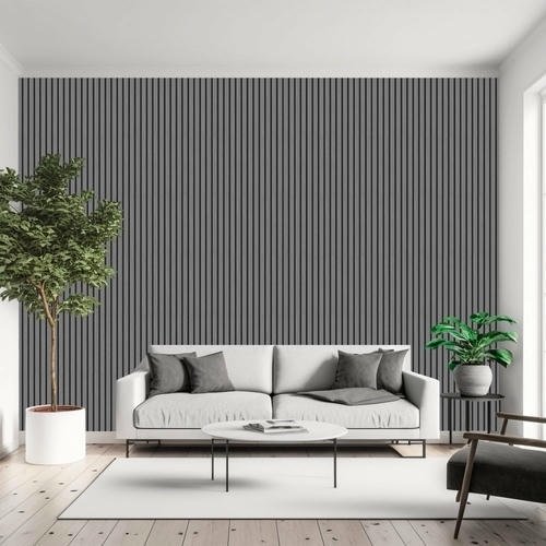 Light Grey Premium Acoustic Wall Panel