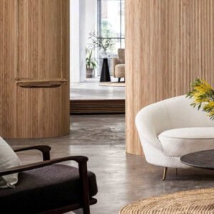 Oak Mini-Ridge Flexible Tambour Wood Panels