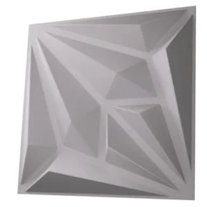 Black Anigma 3D Quadro Shape PVC Wall Panels