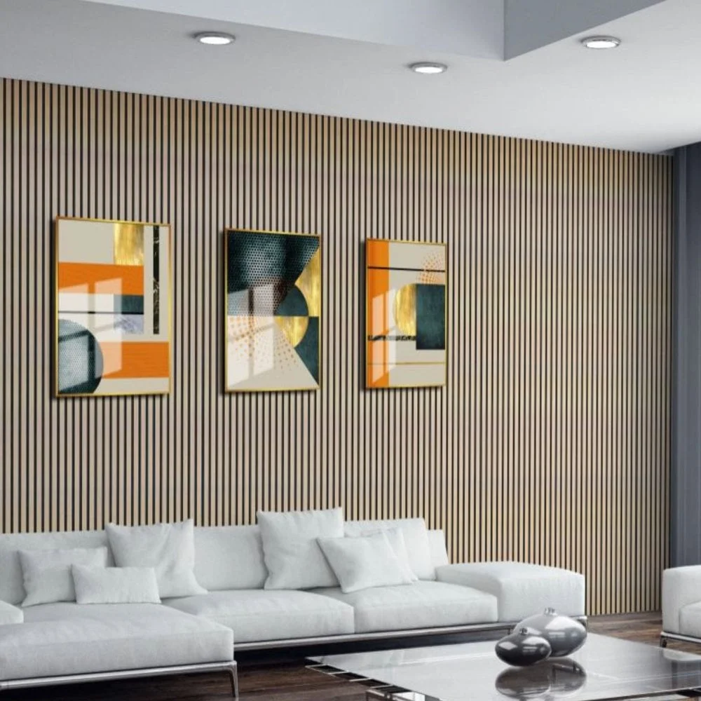 Living Room Wood Wall Panel