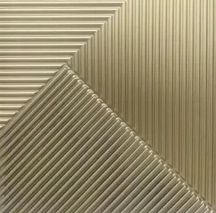 3D Wall Panels—PVC Stripe Design 50X50 cm