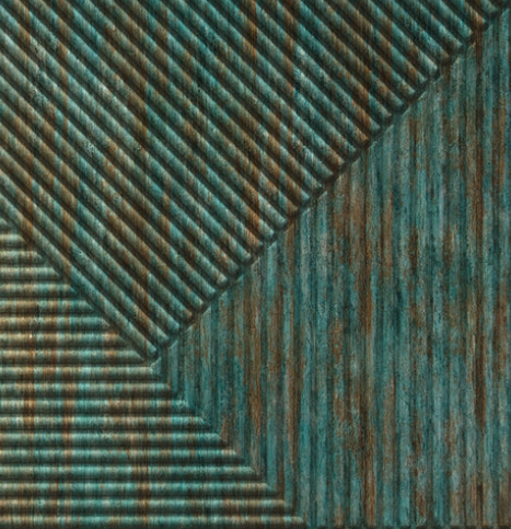 3D Wall Panels—PVC Stripe Design 50X50 cm