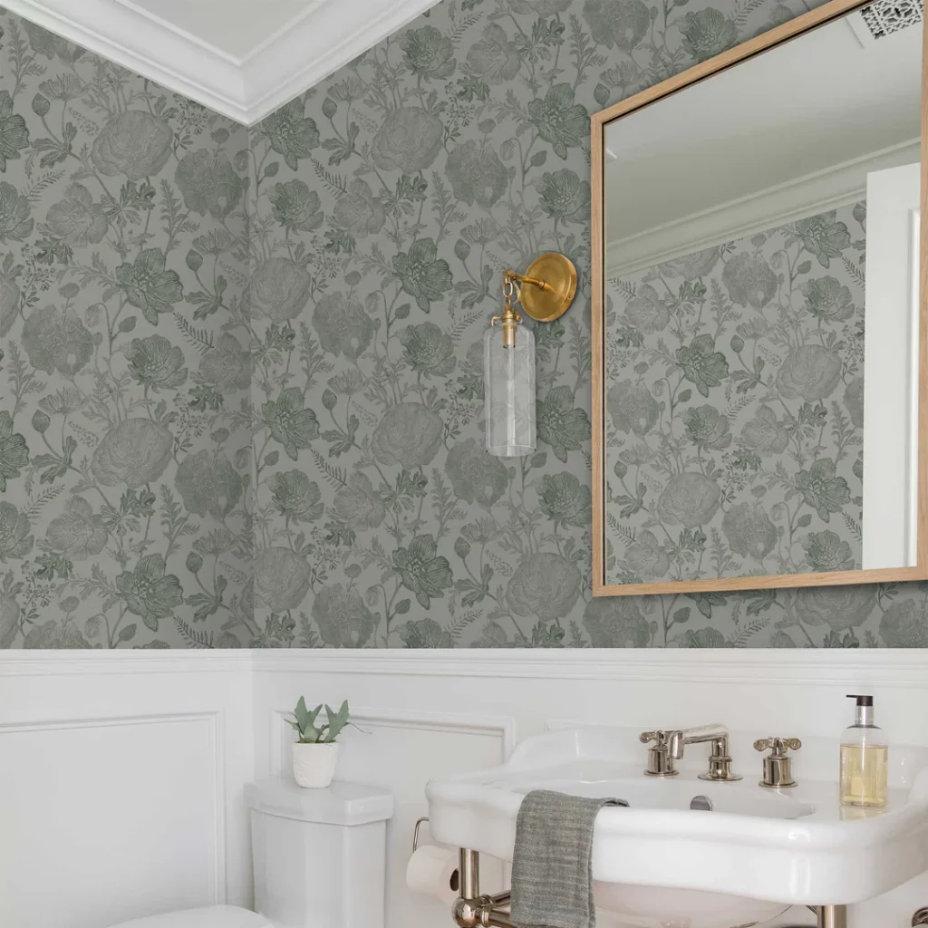bathroom waterproof wallpaper
