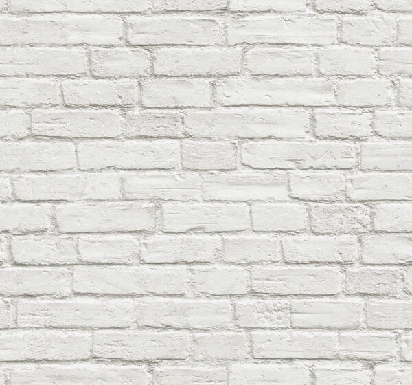 Vintage White Brick Peel and Stick Wallpaper - Wall Panels Dubai