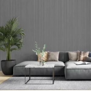 MDF FLuted Wall Panels in Grey Color