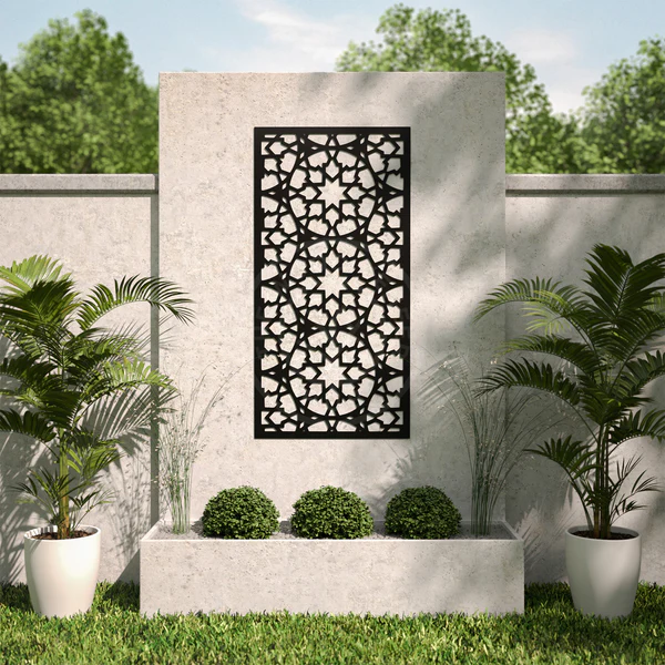 Outdoor wood wall panels, Wall cladding for Garden Walls in Dubai