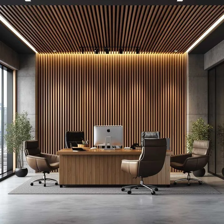 Luxury Office wall panels in dubai